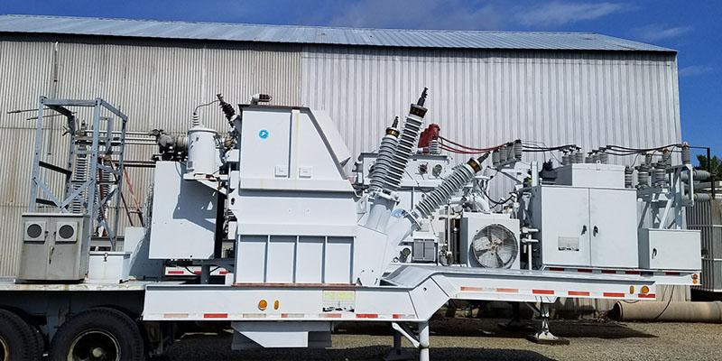 5 MVA Mobile Transformer 110000 X 67000 – 13200Y/7620